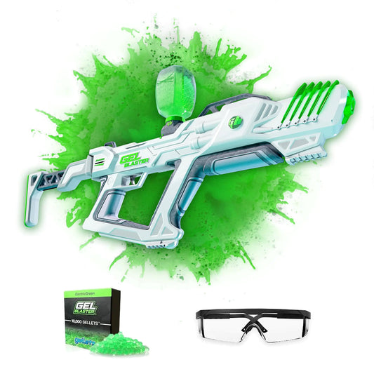 The Original Supersized Gel Blaster Surge XL - Splat Ball Gun 150+ Foot Range - Toy Gel Blasters with Water Based Beads - Semi Full-Auto Triple Burst Modes - Outdoor Games & Toys - Ages 14+