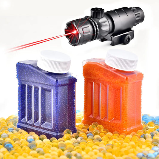 Gel Balls Blaster Ammo Splat Orby Gun Refill with Gel Gun Accessories(2 Bottles) Compatible with Gel Gun Blaster for Ages 14+